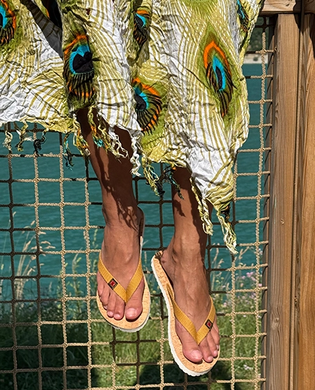 Couleur Tong - Tong Liège MOOREA Moutarde – 40-41