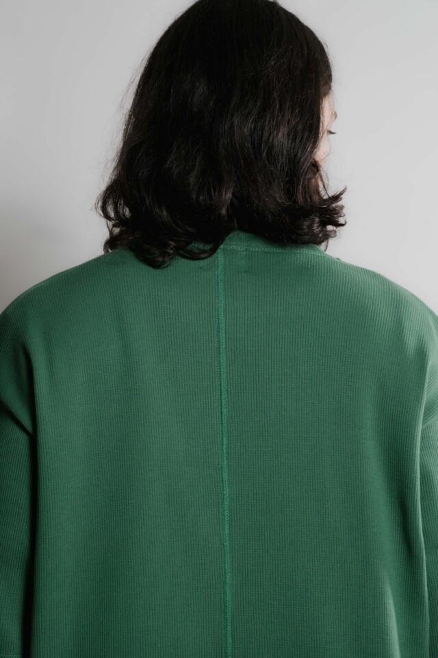 Nitto Knitwear - Vahé manches courtes - Vert – XXL