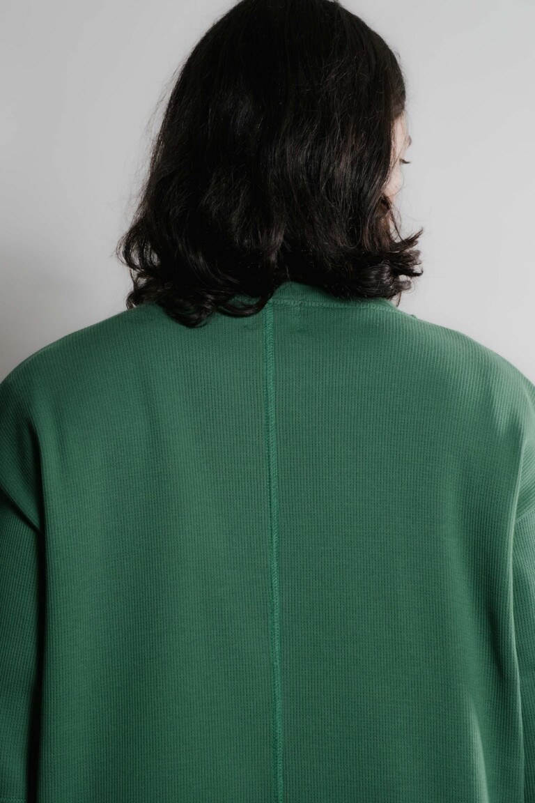 Nitto Knitwear - Vahé manches courtes - Vert – XL