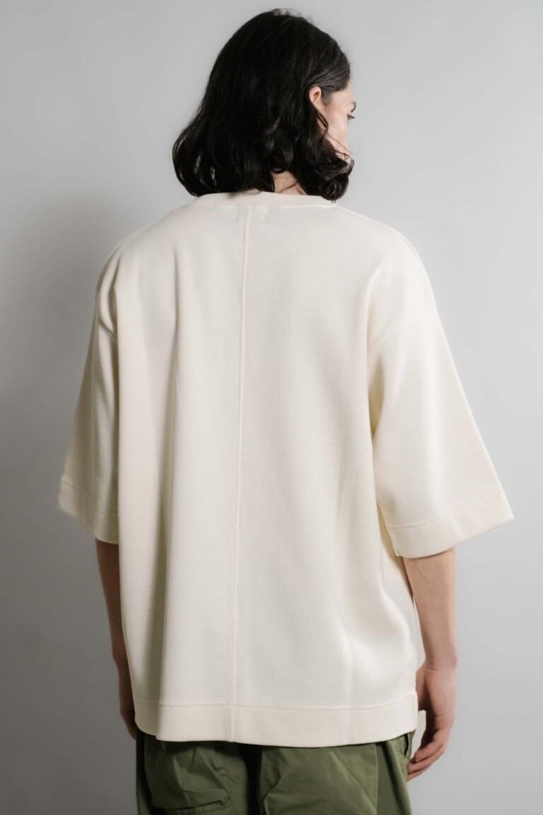 Nitto Knitwear - Vahé manches courtes - Naturel – XXL