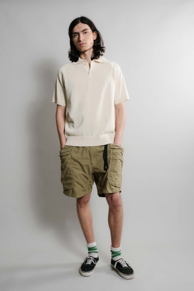 Nitto Knitwear - Sevan Polo - Naturel – XL
