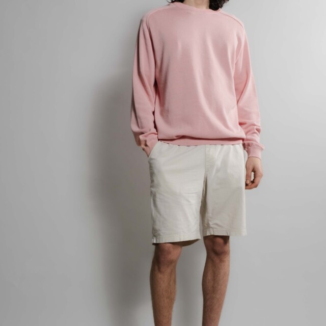 Nitto Knitwear - Pull Sevan Marteau - Rose Pâle – XL