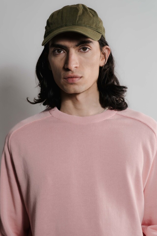 Nitto Knitwear - Pull Sevan Marteau - Rose Pâle – XL