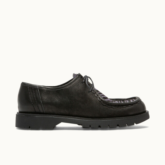 PADRINI NOIR+GRIS CHAUSSURES NOIR par la marque KLEMAN KLEMAN - PADRINI NOIR+GRIS CHAUSSURES NOIR
