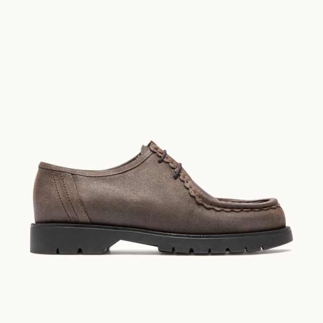 KLEMAN - PADROR EC CHATAIGNE CHAUSSURES BLANC