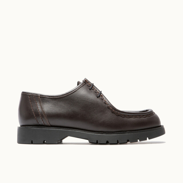 PADROR MARRON+NOIR CHAUSSURES MARRON par la marque KLEMAN KLEMAN - PADROR MARRON+NOIR CHAUSSURES MARRON