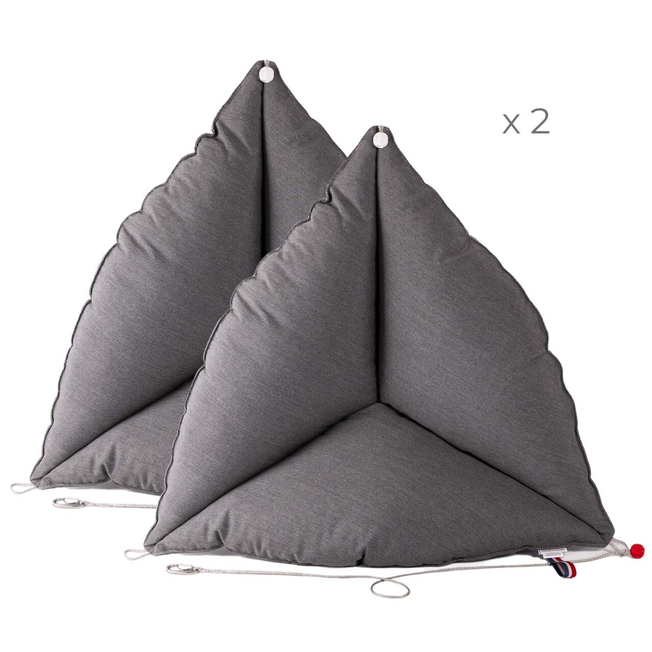 Penelope coussin bateau yacht sunbrella PetitsCadors Cosy Club - Lot de 2 coussins de bateau · HØMER Pénélope