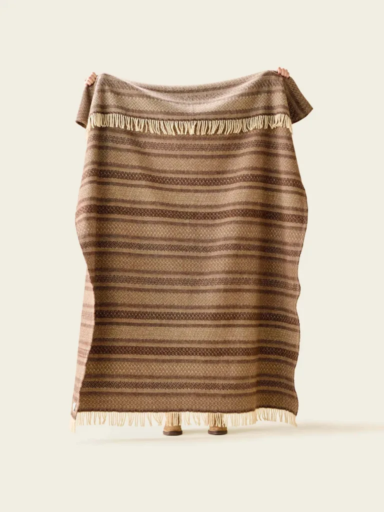 Waro - Plaid Laine Basque Chocolat
