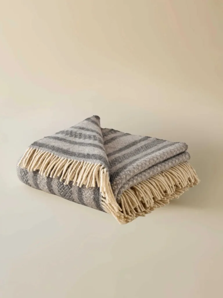 Waro - Plaid Laine Erik Gris