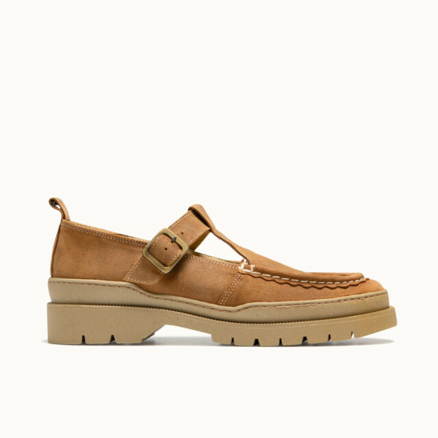 RADE EC CAMEL CHAUSSURES MARRON par la marque KLEMAN KLEMAN - RADE EC CAMEL CHAUSSURES MARRON