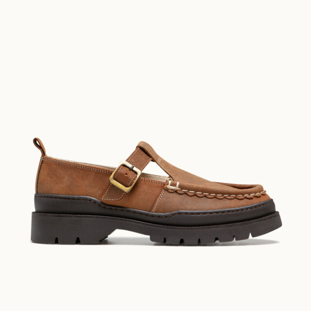 RADE EC COGNAC CHAUSSURES MARRON par la marque KLEMAN KLEMAN - RADE EC COGNAC CHAUSSURES MARRON