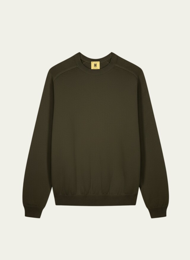 Nitto Knitwear - Pull Sevan Marteau - Kaki – XL
