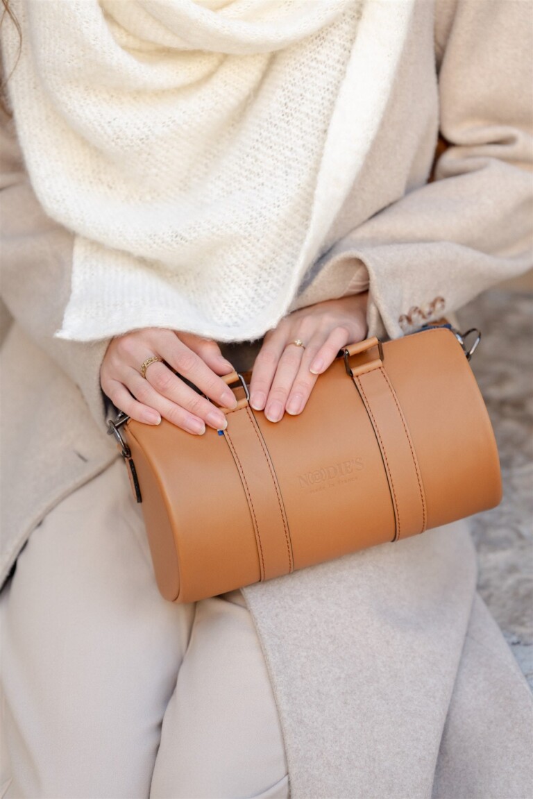 Nodies's - Jim - cuir camel lisse