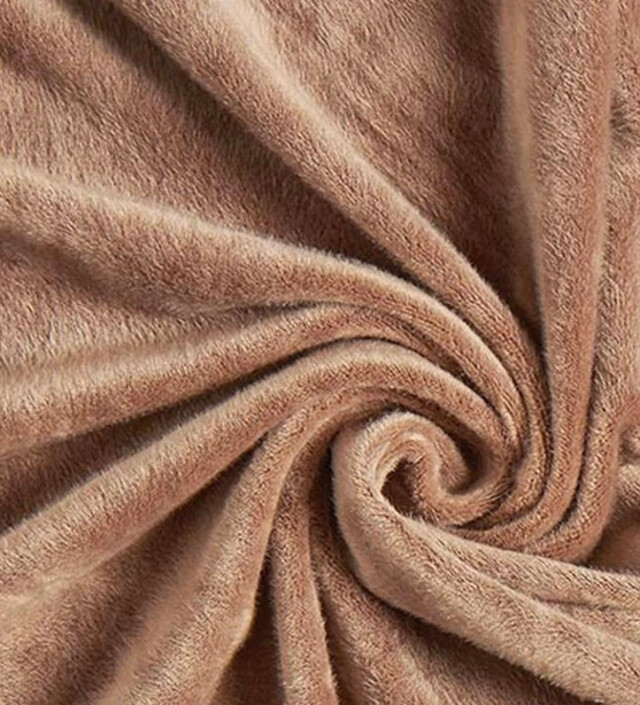 La Fabrique A DeDeuh - Turban noeud + moufles en tissu minky extensible doux et chaud: 10 couleurs – 18.24 mois