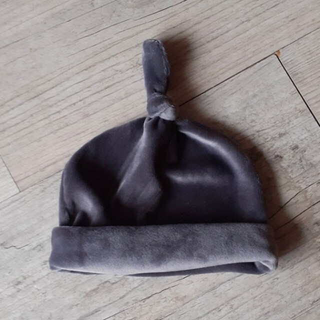 La Fabrique A DeDeuh - Bonnet noué mixte en tissu minky doux et chaud: 10 couleurs – 18.24 mois