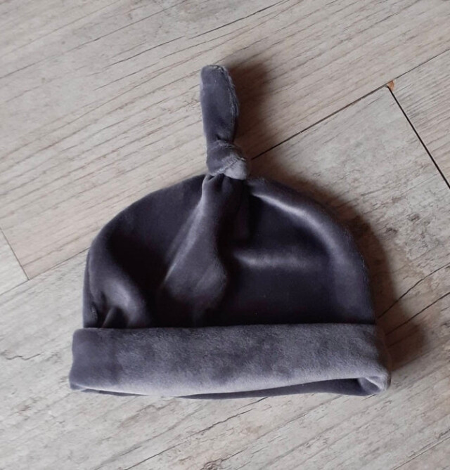 La Fabrique A DeDeuh - Bonnet noué mixte en tissu minky doux et chaud: 10 couleurs – 18.24 mois