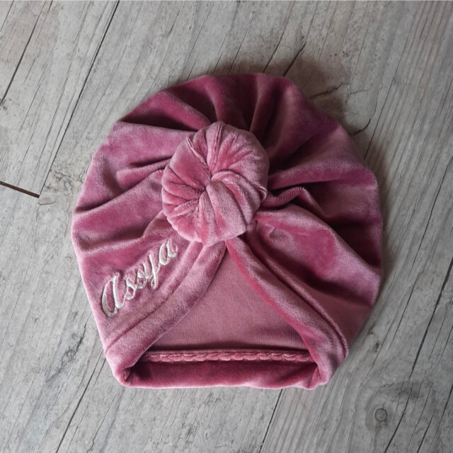 buns ou simple Prénom brodé tissu minky extensible doux et chaud 10 couleurs – Adulte