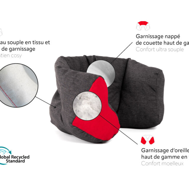 Cosy Club - Coussin de siège auto et poussette · TÉODOR Vanille