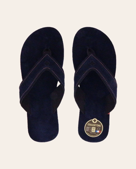 Couleur Tong - Tong Cuir SPERONE Marine – 40-41