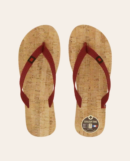 Couleur Tong - Tong Liège MOOREA Bordeaux – 40-41