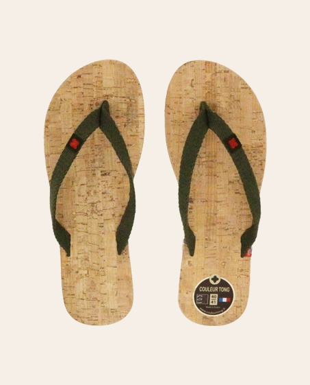 Couleur Tong - Tong Liège MOOREA Vert – 40-41