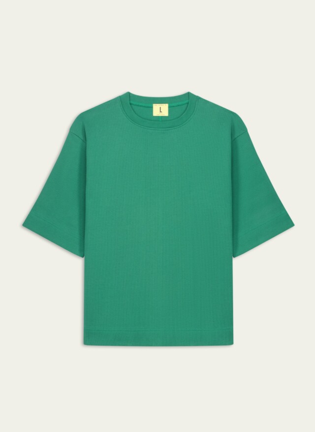 Nitto Knitwear - Vahé manches courtes - Vert – XXL