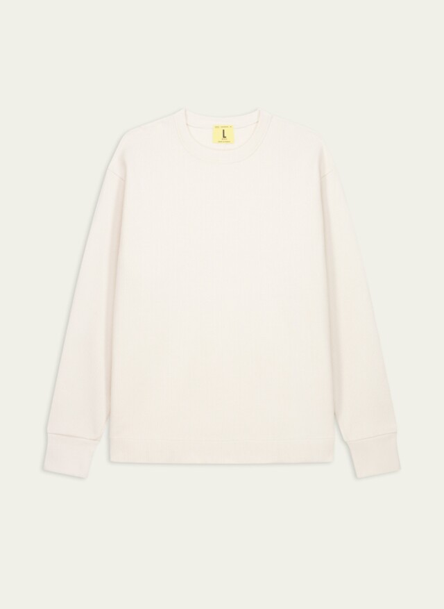 Nitto Knitwear - Vahé manches longues - Naturel – XXL