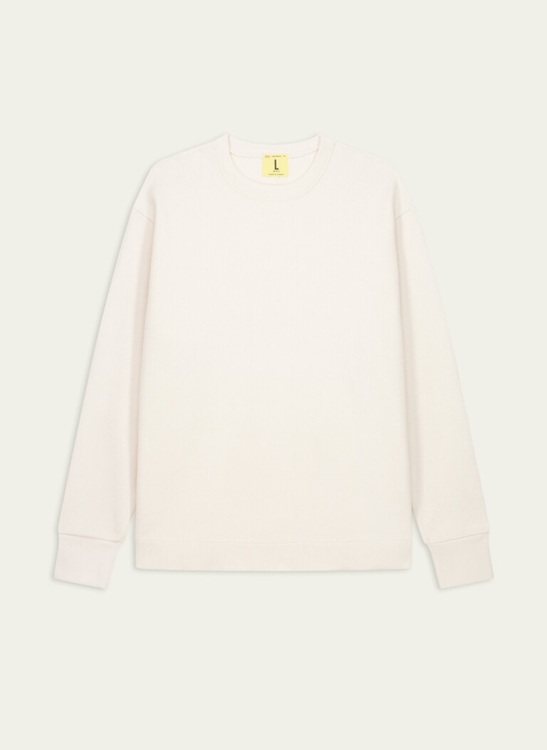 Nitto Knitwear - Vahé manches longues - Naturel – XXL