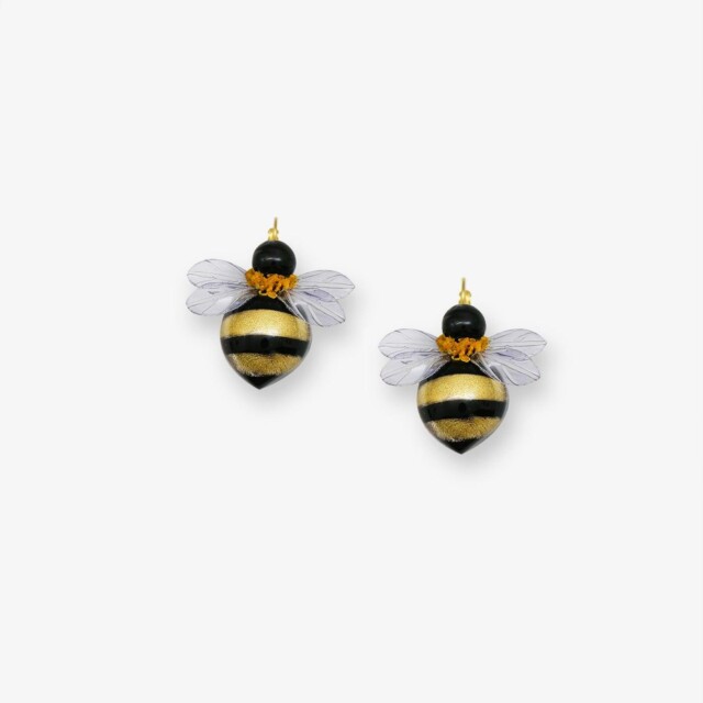 Ciléa Paris - Boucles d'oreilles courtes Bourdon – Tiges (oreilles percées)