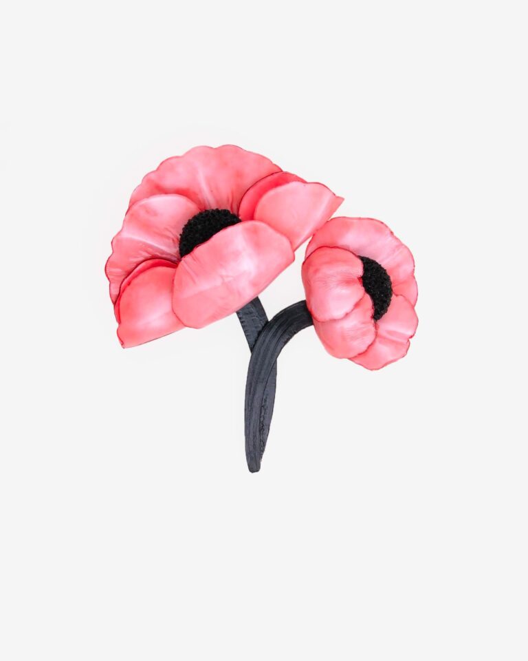 Ciléa Paris - Broche Agnès – Rouge