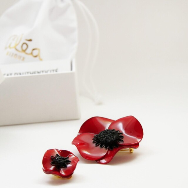 Ciléa Paris - Coffret cadeau rouge Anémone
