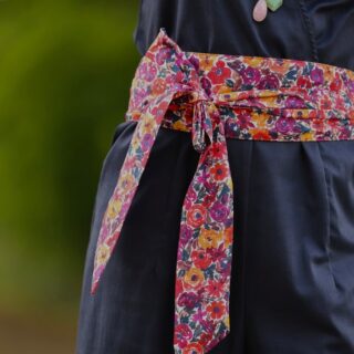 Ceinture Anita — Coton crépuscule épicé par la marque Quintessence Quintessence - Ceinture Anita — Coton crépuscule épicé