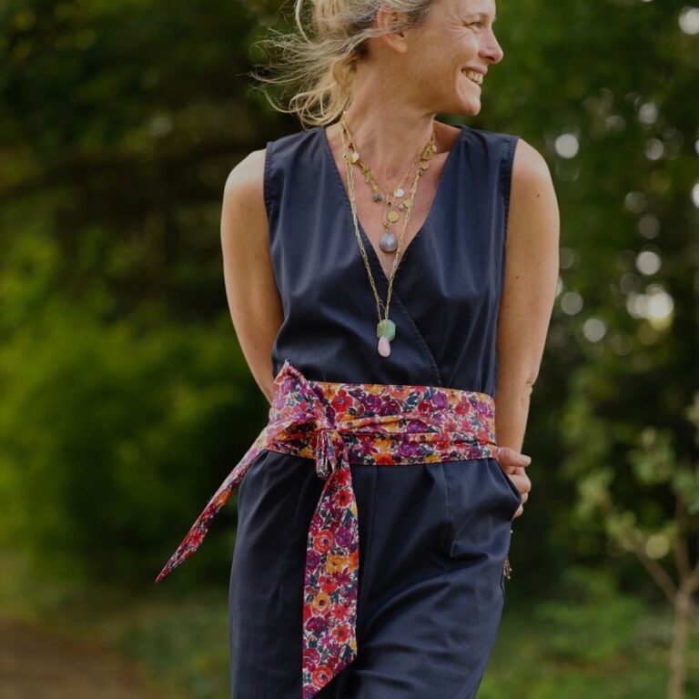Quintessence - Ceinture Anita — Coton crépuscule épicé