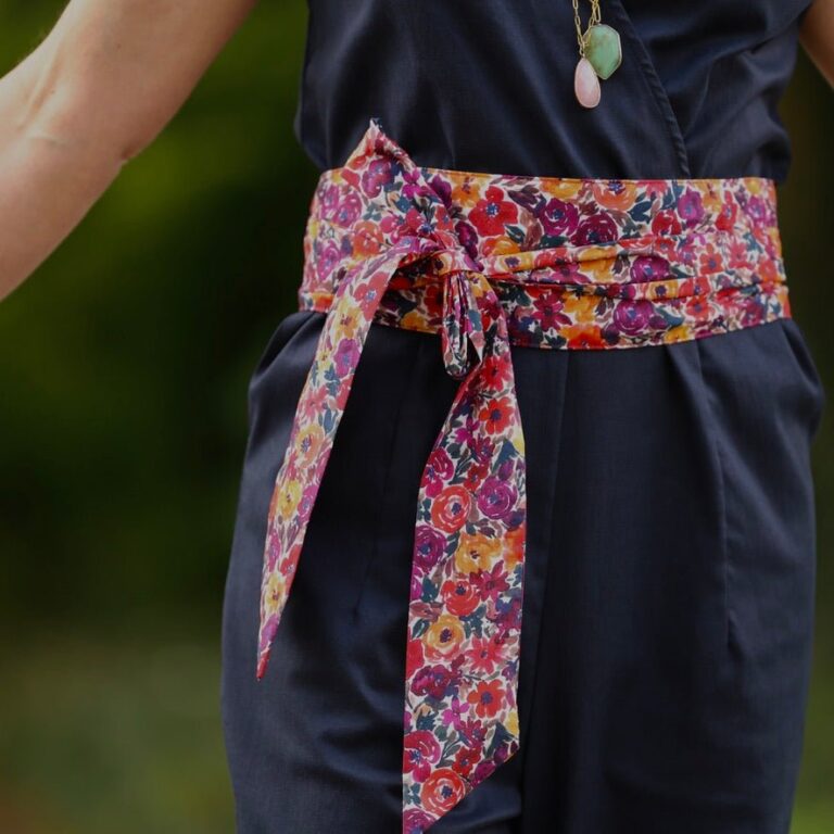 Quintessence - Ceinture Anita — Coton crépuscule épicé