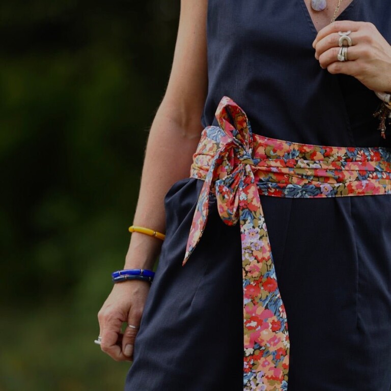 Quintessence - Ceinture Anita — Coton flammes botaniques