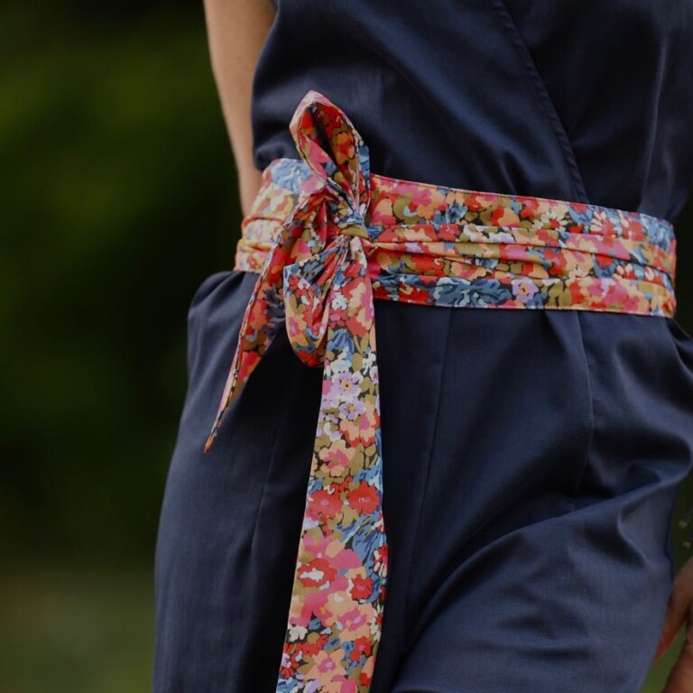 Quintessence - Ceinture Anita — Coton flammes botaniques
