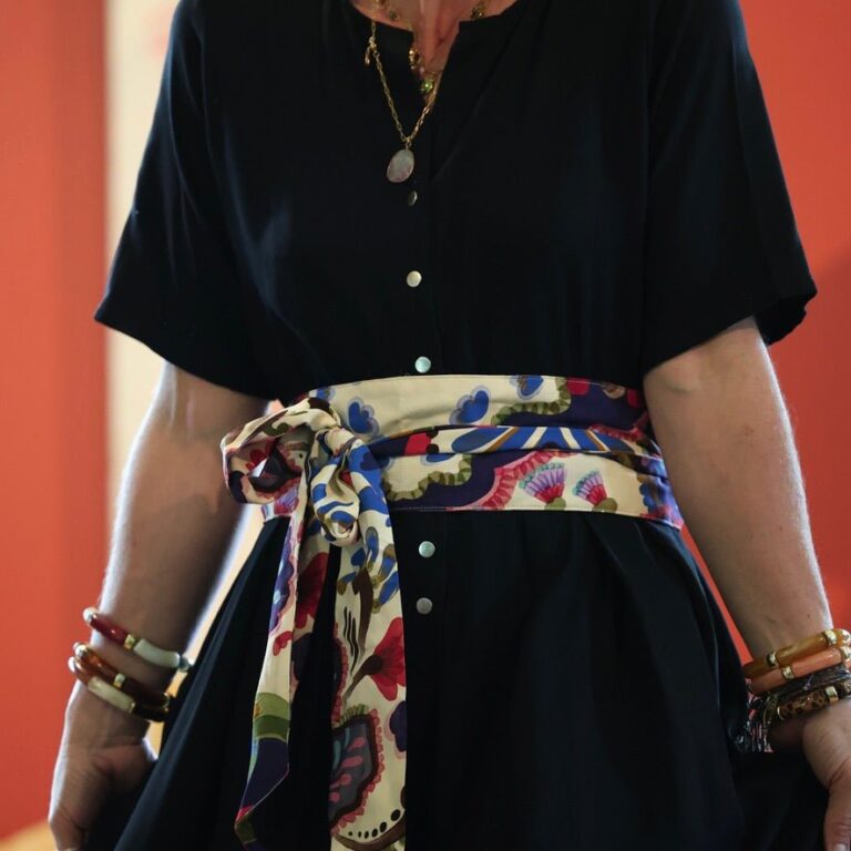 Quintessence - Ceinture Anita — Viscose Palazzo nomade
