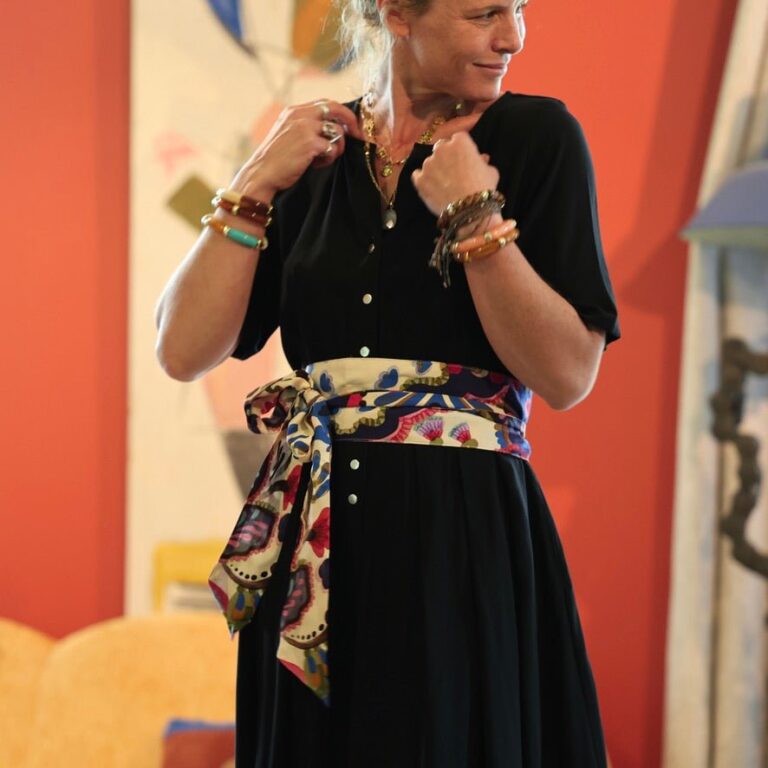 Quintessence - Ceinture Anita — Viscose Palazzo nomade