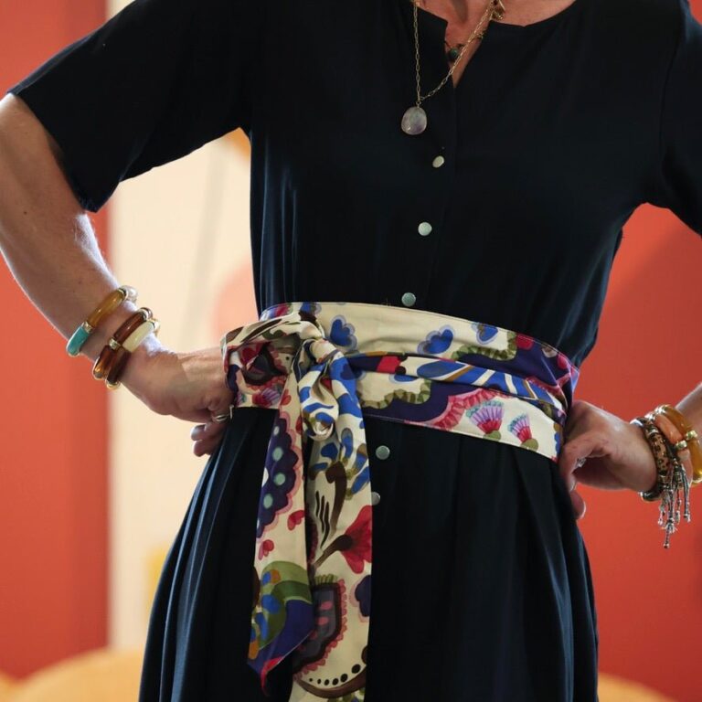 Quintessence - Ceinture Anita — Viscose Palazzo nomade
