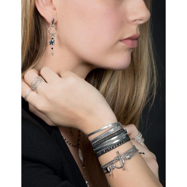 Annah Cruz Bijoux - Boucles d'oreilles Indy – pyrite