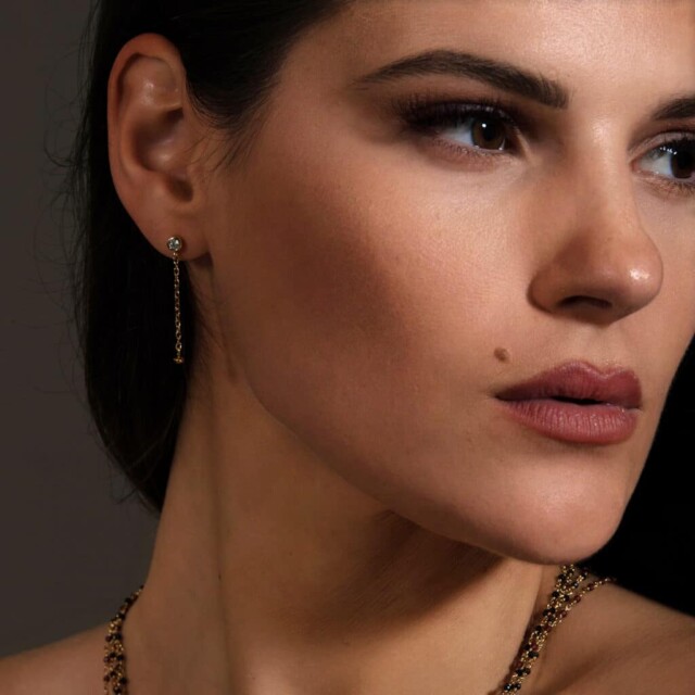 Annah Cruz - Boucles d’oreilles Moon