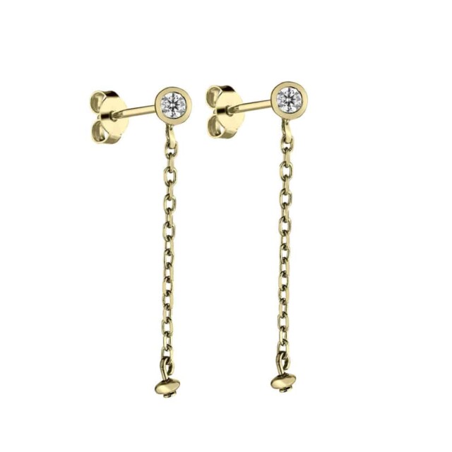 Annah Cruz Bijoux - Boucles d'oreilles Moon