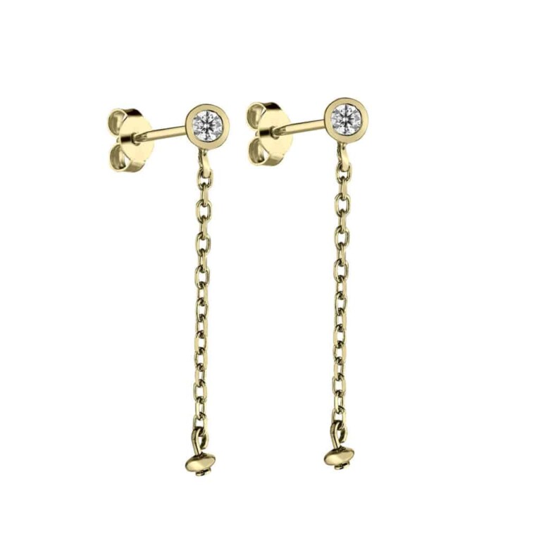 Annah Cruz Bijoux - Boucles d'oreilles Moon