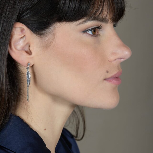 Annah Cruz Bijoux - Boucles d'oreilles Penna Mini