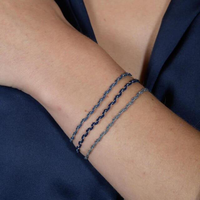 Annah Cruz - Bracelet Twist Argent