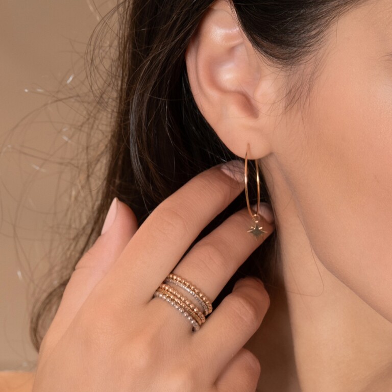 Annah Cruz Bijoux - Mini créoles Hope
