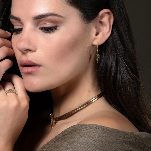 Annah Cruz Bijoux - Mini créoles June
