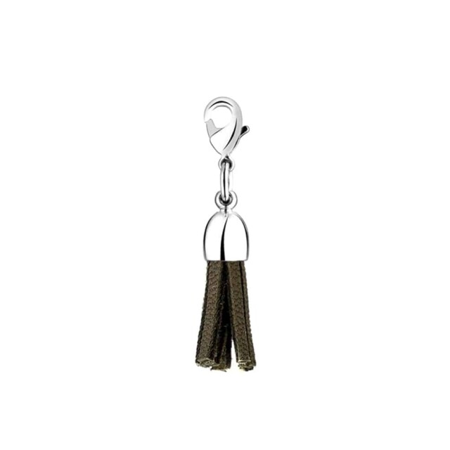 Annah Cruz - Charm pompon mini cuir