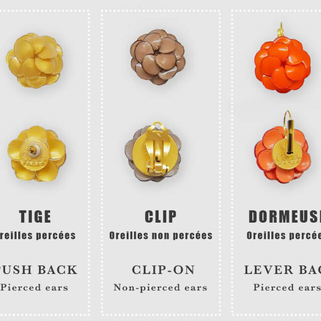 Ciléa Bijoux - Boucles d'oreilles pendantes Égée – Tige (oreilles percées)