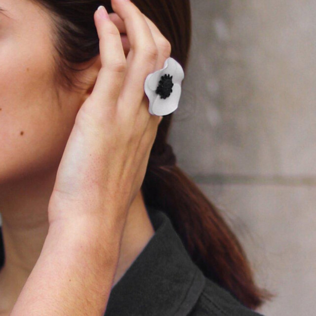Ciléa Paris - Bague Anémone - Petit – Lavande